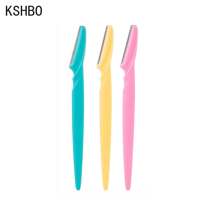 3Pcs / set Eyebrow Trimmer Eyebrow Razor Shaver Blade Eye Brow Shaper Face Razor Facial Hair Remover for Women Makeup Tools