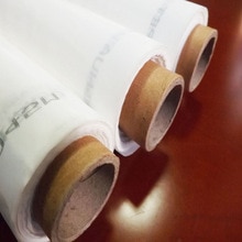 ! white&yellow 165T-31um thread diameter mesh fabrics for silkscreen printing