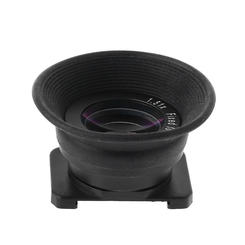 1.51X Fixed Focus Viewfinder Eyepiece Eyecup Magnifier for Canon Nikon Sony DSLR Camera Viewfinder Eyepiece with Covers