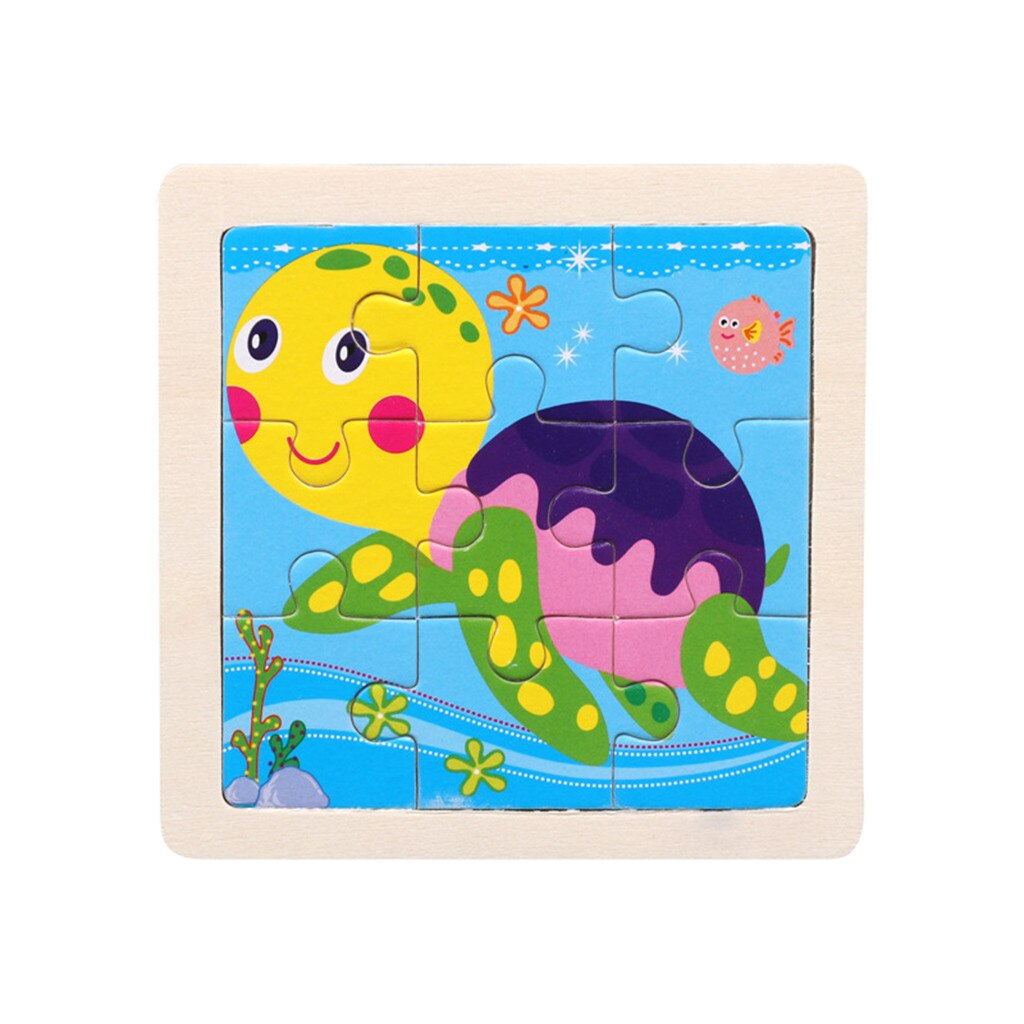 Zabawki dla dzieci drewniane dzieci 16 sztuka zabawki-puzzle edukacja i nauka puzzli zabawki śmieszne gry dla dziecka Игрушки Для Детей