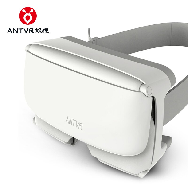 ANTVR 3d vr Box Gear VR XiaoMeng Opvouwbare Draagbare virtual pc glazen Witte virtual reality bril voor 4.7-6inch iPhone Samsung