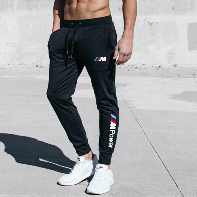 Gym Sweatpants Joggers Pants Men Casual Trousers Male Fitness Sport Workout Cotton Track Pants Autumn Winter Sportswear