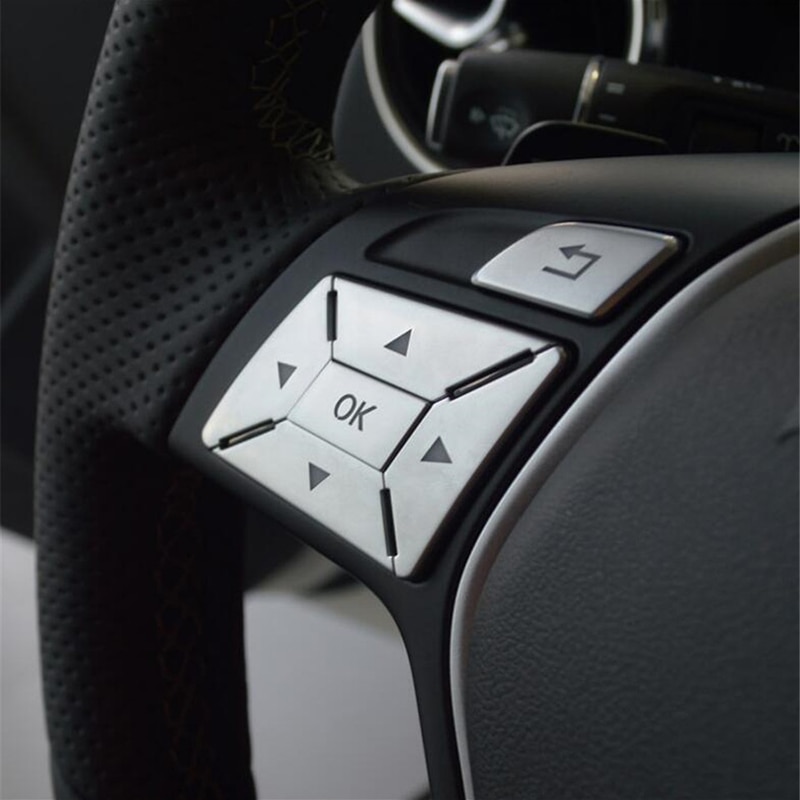 Rattknappbryter trimdeksel klistremerke for mercedes benz abce ml gl cla gla glk sl slk klasse  w176 w246 w212 w204