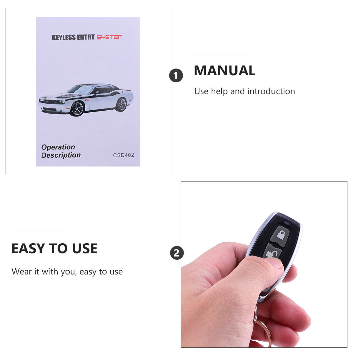 Car Keyless Entry System Car Center Control