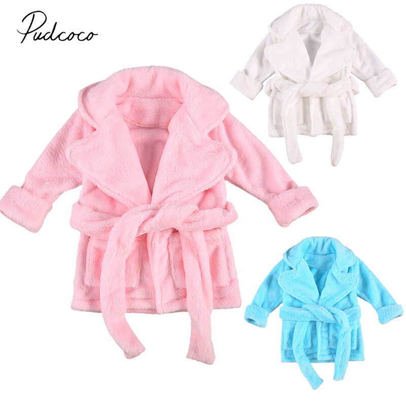Herfst Winter Hooded Kinderen Badjas Kids Fuzzy Badjas Jongens Meisjes Animal Pyjama Kids Lange Mouw Cartoon Handdoek Gewaad