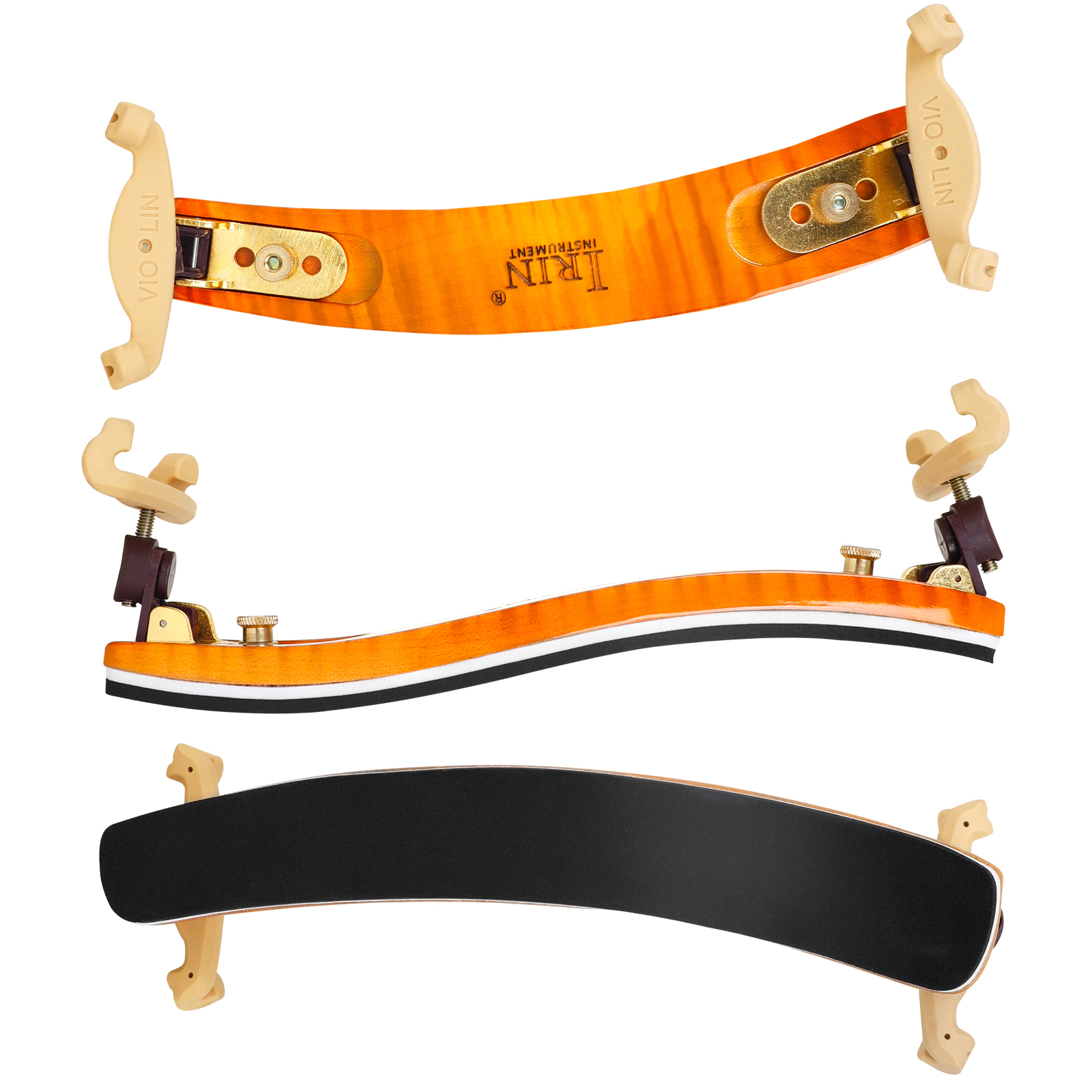 IRIN Violin Shoulder Rest Fiddle Shoulder Pad Chinrest Adjustable 3/4 4/4 Violin Shoulder Padded Rest Violin Accessories Parts