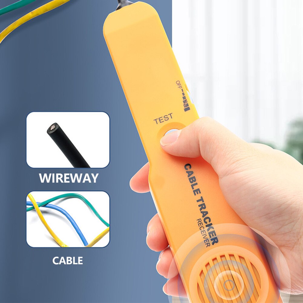 Diagnose Tone Line Finder Tracer Network Phone Telephone Wire Cable Tester Toner Tracker Detector Networking Tools
