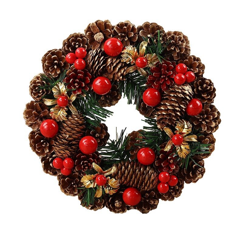 Christmas Advent Wreath Year Party Decorations Pen... – Vicedeal