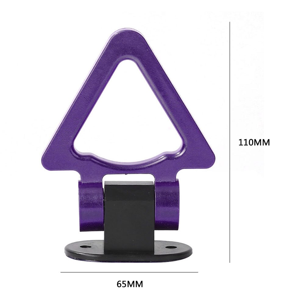 Pegatina de parachoques Universal ABS para coche, gancho de remolque, correa de remolque, cuerdas de remolque, gancho, barras de remolque: Purple