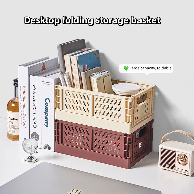 Mir de Rangement Pliable en Plastique, Boîte de Rangement pour Cosmétiques, Maquillage, Bijoux, Jouets