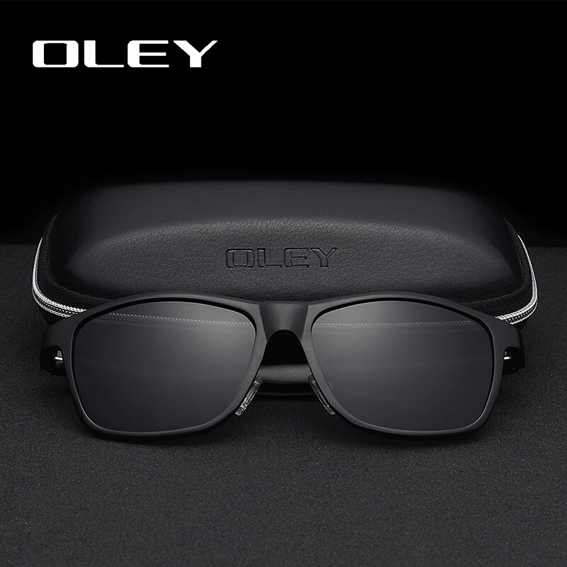 OLEY Neue Alle Aluminium Magnesium HD Sonnenbrille Männer klassisch retro Hochwertige Polarisierte Sonnenbrille Schutzbrillen