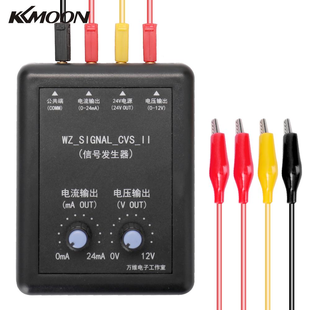 Kkmoon Elektrische Power Dds Signal Generator 24V Stroom Spanning Zender Frequentie Generator Constante Stroom Signaal Bron