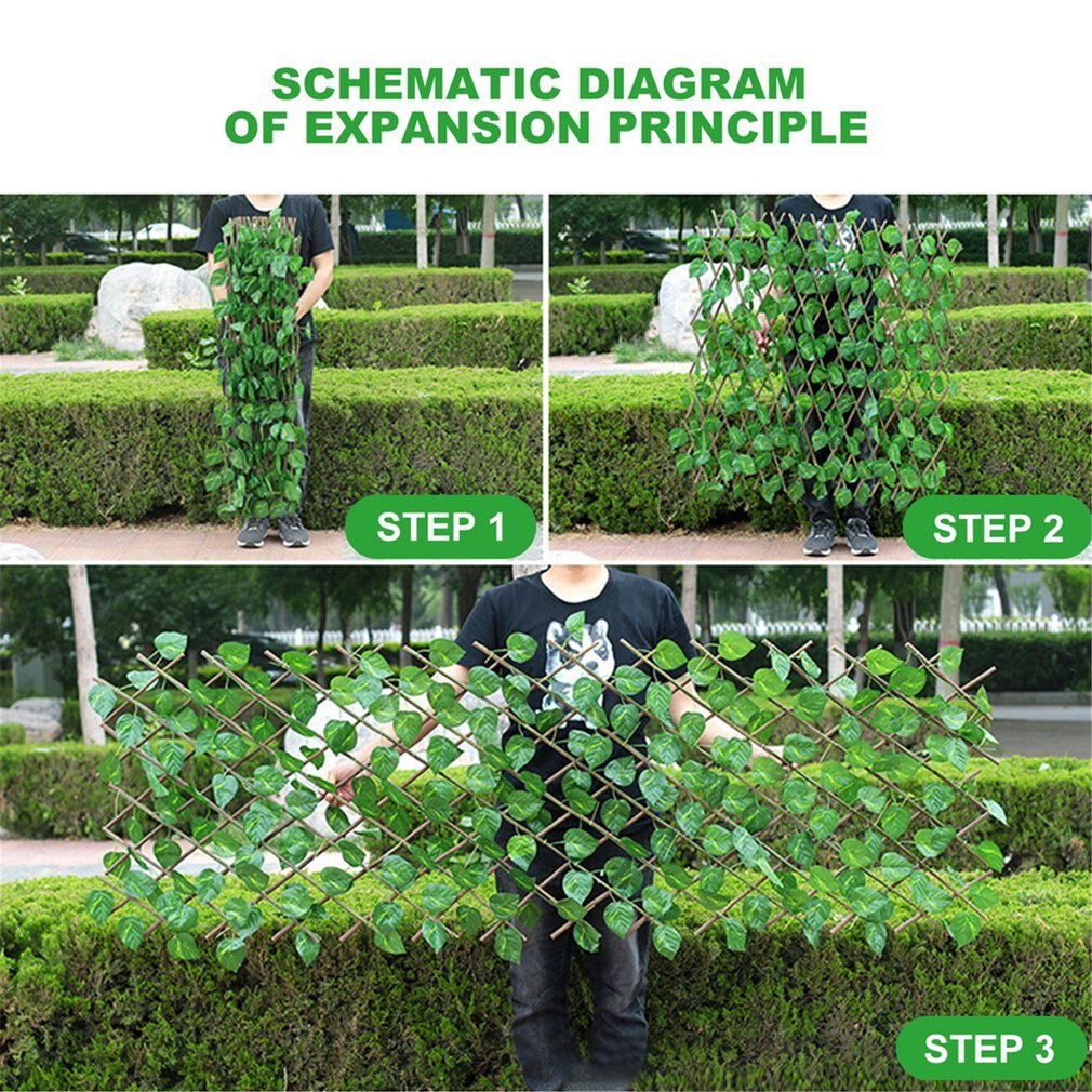 Künstliche Garten Anlage Zaun UV Geschützt Privatsphäre Screen Outdoor Indoor Verwenden Garten Zaun Hinterhof Wohnkultur Greenery Wände