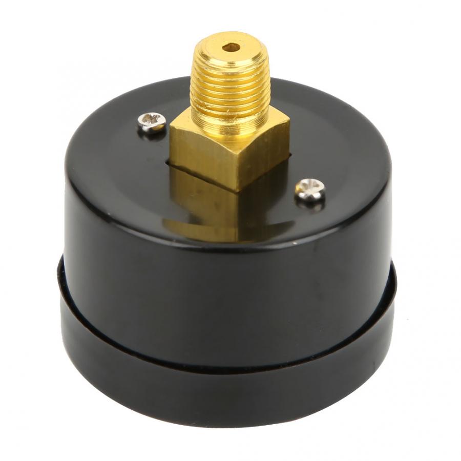 Luchtdrukmeter Druk Ijzer Shell Bar 0 ~ 180PSI 0 ~ 12Bar Dia 40Mm Draagbare Mini Meetklok digitale Gauge Voor Air Compressor