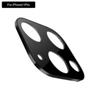 Metal Lens Film Titanium Alloy Full Covered Lens Protector For IPhone 11 Pro Max: Black IPhone 11 pro