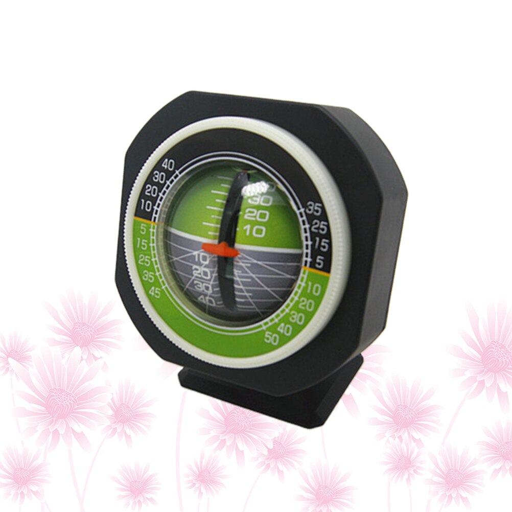 High-precision Car Compass Auto Slope Meter Level Declinometer Built-in LED Light Vehicle Car Slope Meter Car Vehicle Supplies