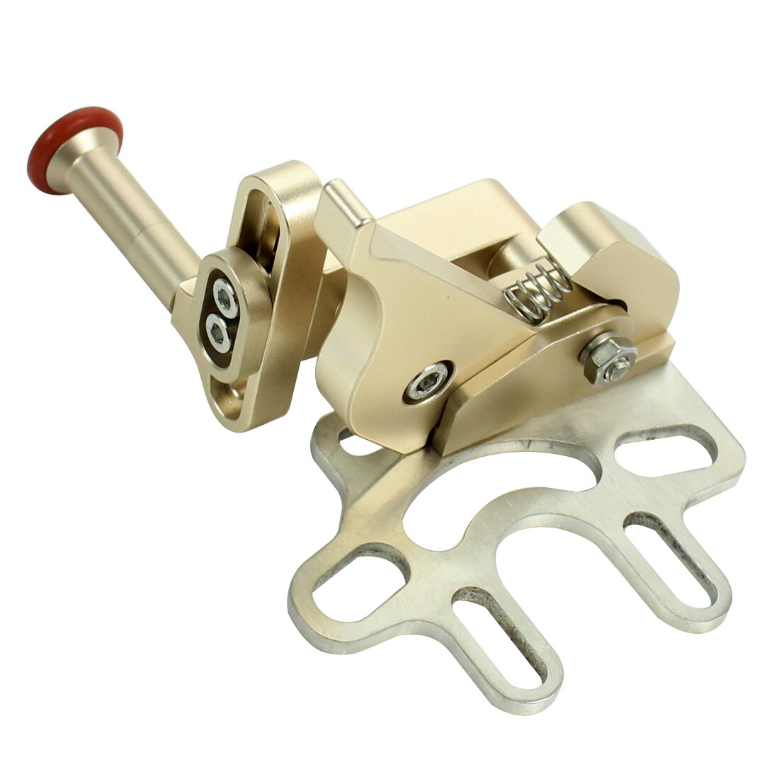 Adjustable Shutter Trigger Extension Rod Diving Camera Stand Mount Adapter DSLR SLR Underwater Tray Waterproof Housing Case Part: Gold