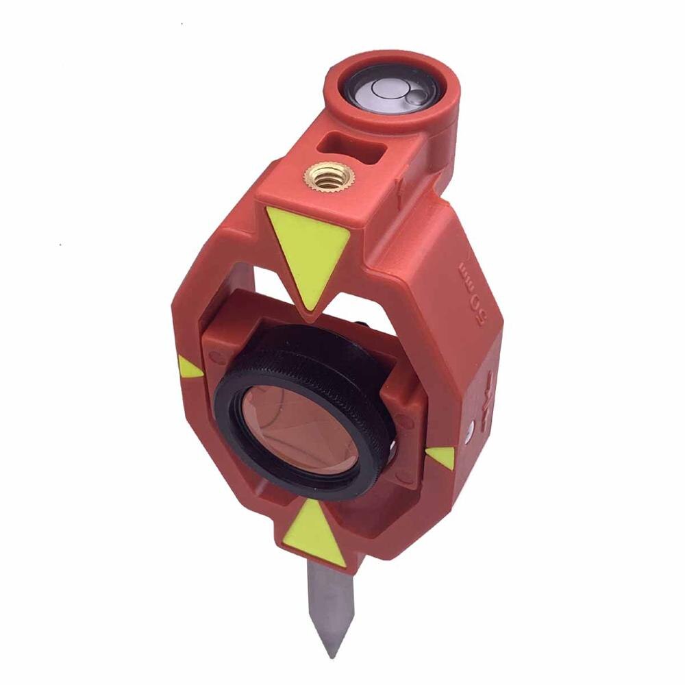 Brand Mini Prism for Leica Swiss style Total Station Surveying constant + 17.5mm Offset with tip point