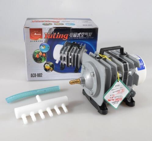 35W 40L/min ACO-002 Commercial Aquarium Air Compressor for Fish Tank Aquaculture Hydroponics Pond Electromagnetic Air Pump: SUNSUN ACO-002 / AU adapter plug
