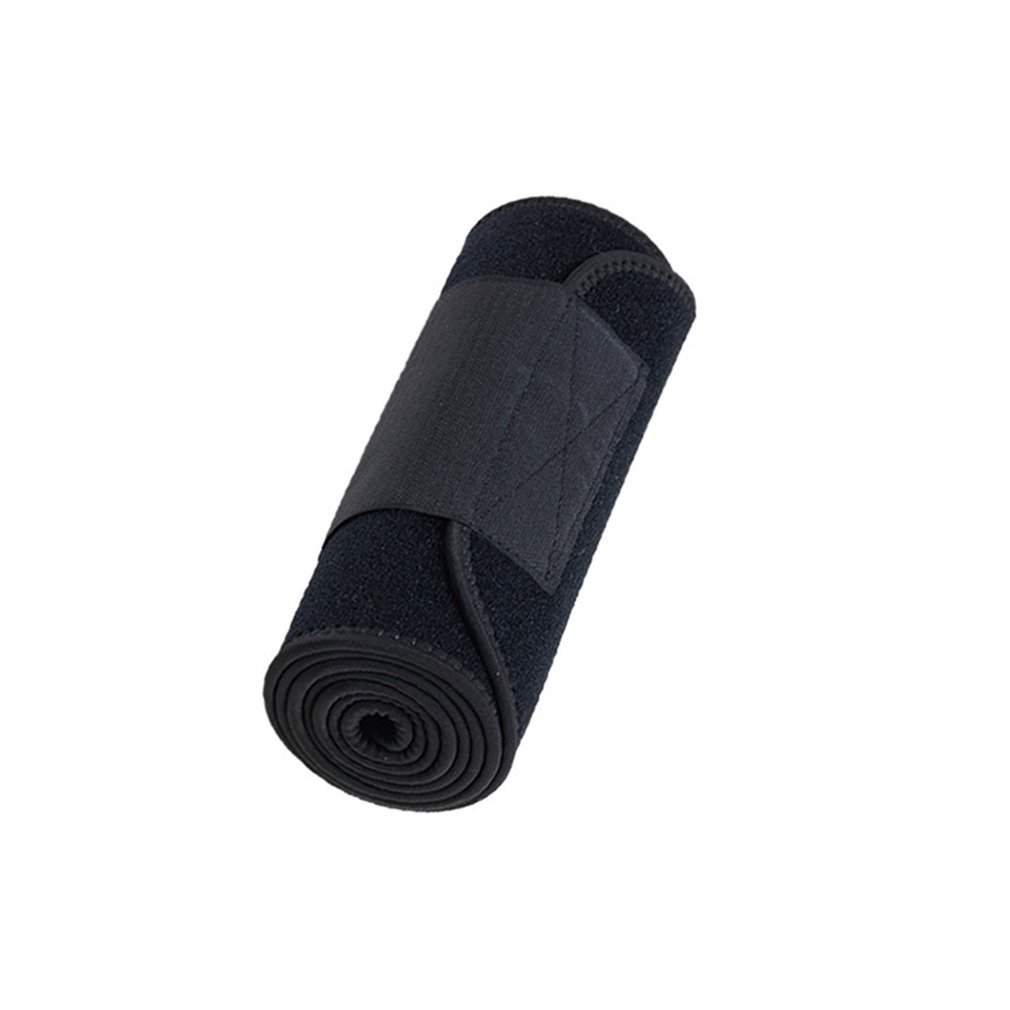 Cinturón de Fitness ajustable para mujer, faja ortopédica absorbente de sudor, transpirable, moldeadora de cuerpo, quemagrasas, novedad de: Black