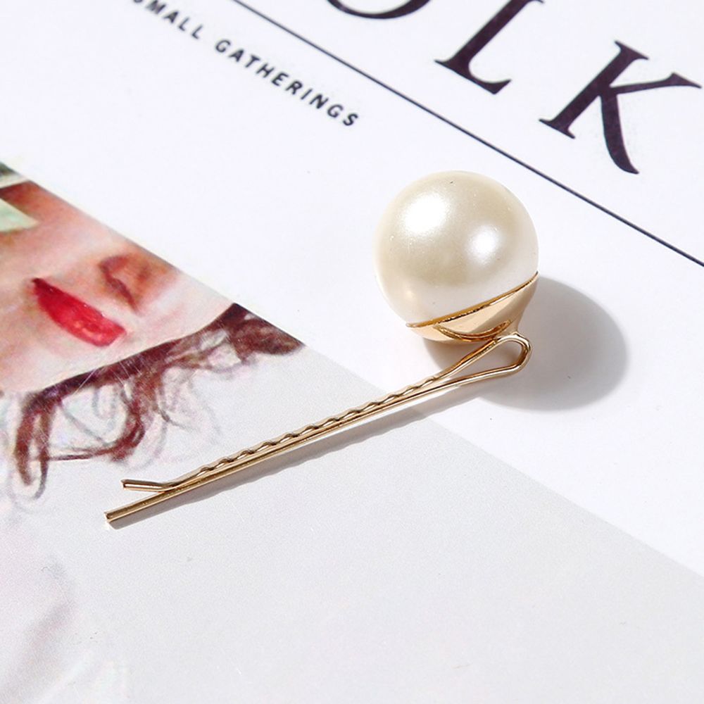 1/2PC Perle Metall Haarspangen Frauen Haar Clip Haarnadel Mädchen Haarnadeln Haarspange Hairgrip Bobby Stift Haar Zubehör neue: 13