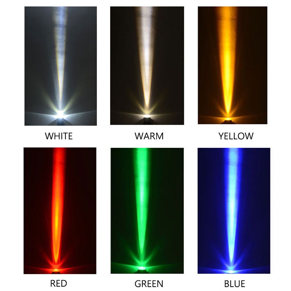 draussen LED RGB Flutlicht 110V 220V 10W Wasserdichte Scheinwerfer mit Schmalen Strahl Winkel Landschaft Straße Garten Platz flutlicht