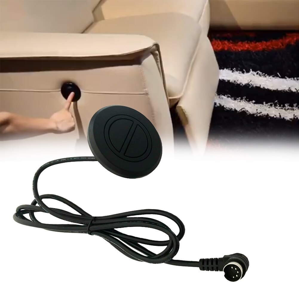 Bøjningsstik lift stol praktisk elektrisk hvilestol 2 knap 5 pin stik håndcontroller kablet fast til sofa rund switch