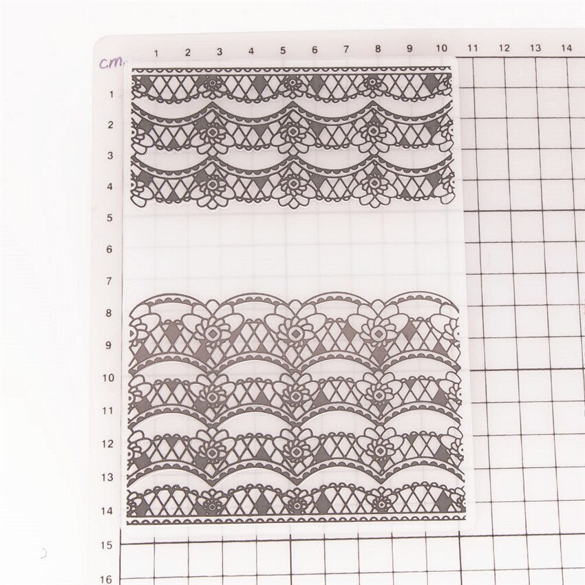 10.5*14.8CM plastic Garden fence template craft card making paper card album wedding decoration clip Embossing folders