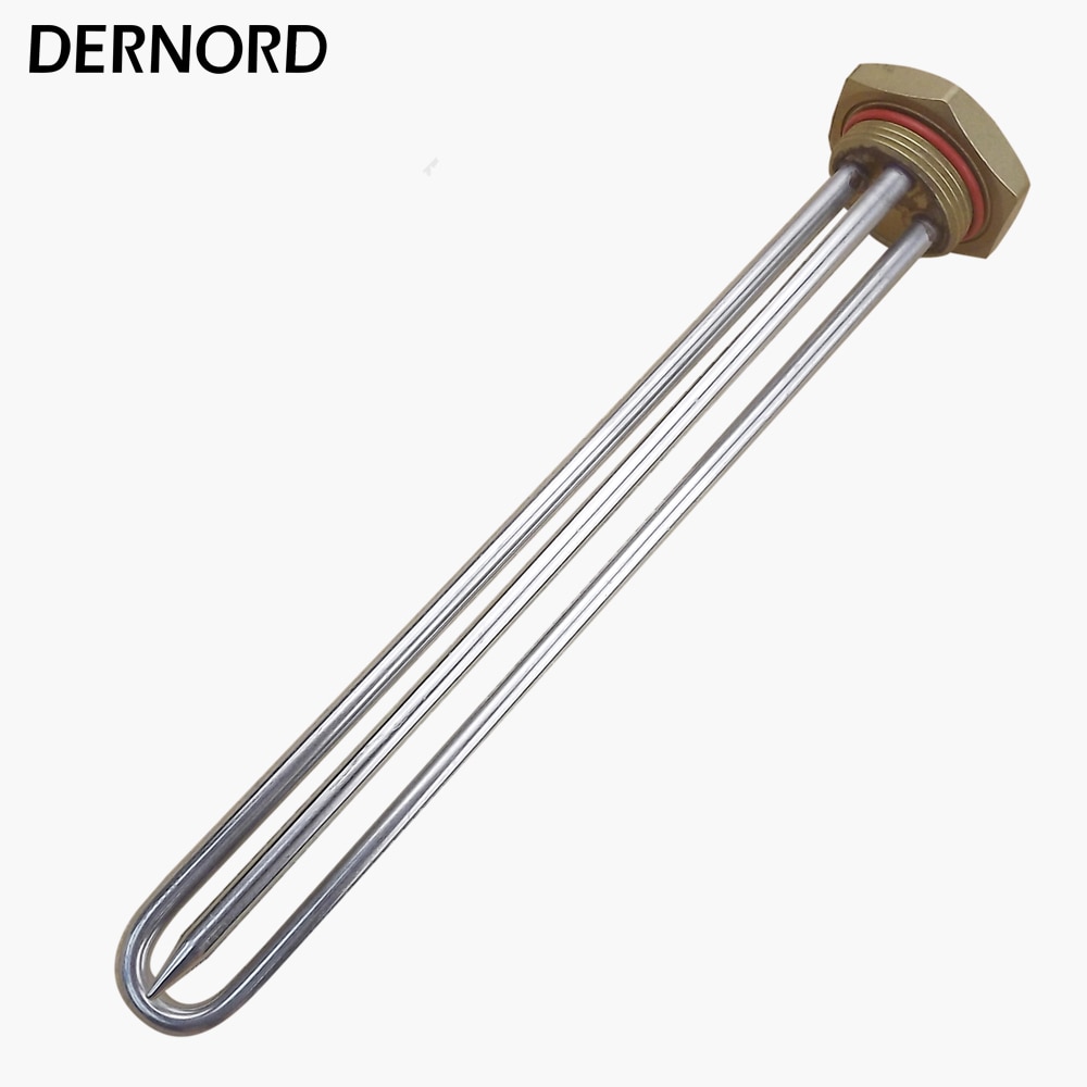 220v 1500w 1 1/4 "gjenge nedsenket vannvarmer element skruetype varmeapparat med termowell