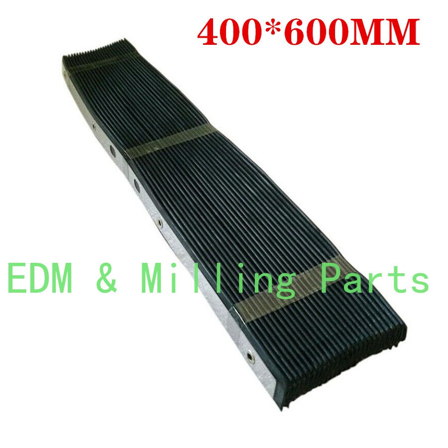 CNC Milling Machine Accordion Way Cover 400*600MM Vertical Mill Rubber Pad For Bridgeport Mill Part