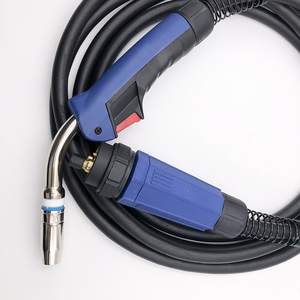 Di alta Qualità Binzel BW 25AK Air Cooled MIG/MAG Saldatura Torcia con manico blu 3M