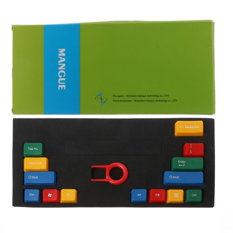 14 Keys ABS RGBY OEM Profile Keycaps for Cherry MX NOPPOO Ducky Filco Mechanical Keyboard Keycap: B