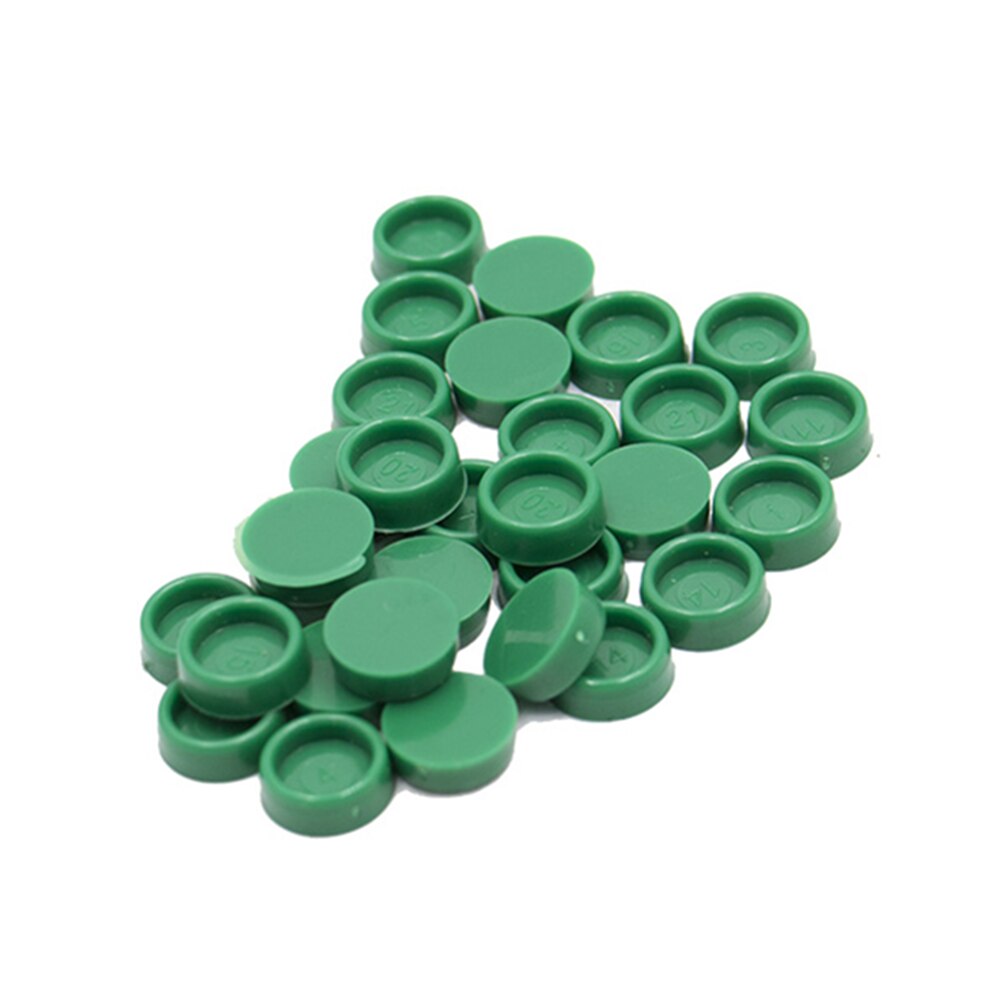 50pc100pc HIWIN guida di movimento lineare guida parapolvere C4 C5 C6 C8 plastica verde tappi protezione HGR15 HGR20 HGR25 HGR30 HGR35 EGR15