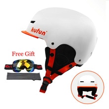 Ski Helm für Snowboarden Integral geformten Atmungs Skifahren Helme Mens Frauen Skateboard Helm Outdoor Schnee Ski Ausrüstung