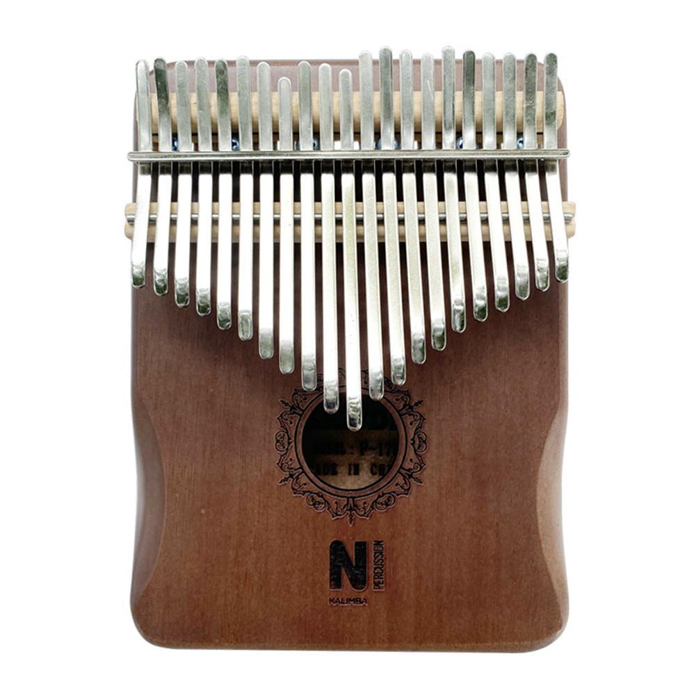 Kit d&#39;accessoires pour Piano à pouces Kalimba à doigts en acajou, 21 tons, 1 ensemble: flower