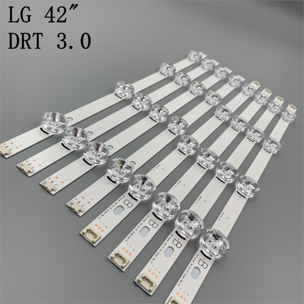 Led stripe for  lg 42 lb 5800 42 lb 5700 42 lf 5610 42 lb 550v innotek drt 3.0 42 a/b 6916l-1709b 6916l-1710b 1709a 1710a