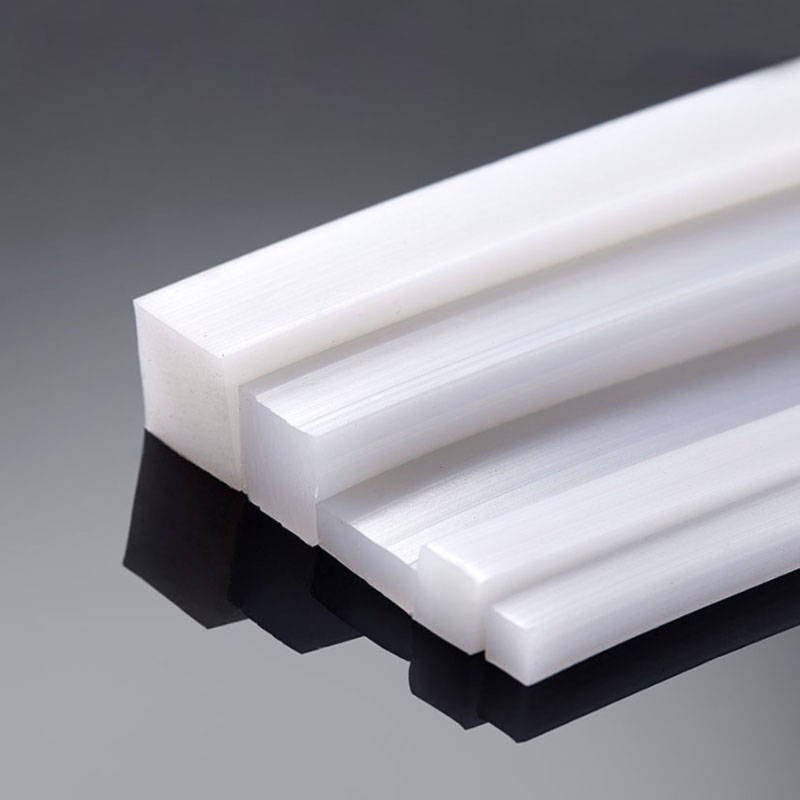 Solid Silicone Rubber Sealing Strip High Temperature Resistant Weatherstrip Square Bars for Mechanical Shock Absorption Welt