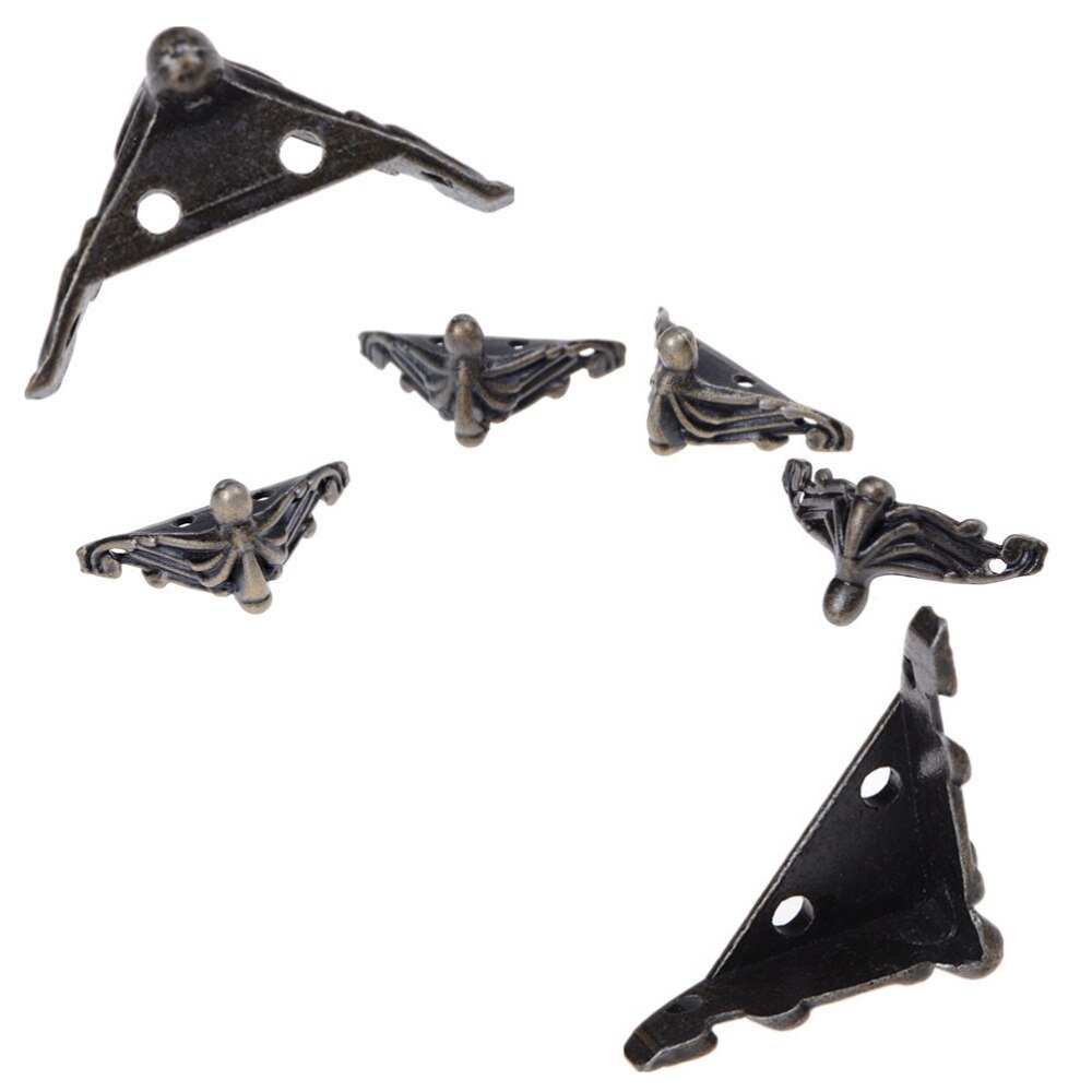 Populairement 4 pièces/ensemble bijoux poitrine bois boîte décoratif pieds jambe coin protecteur garde bas prix