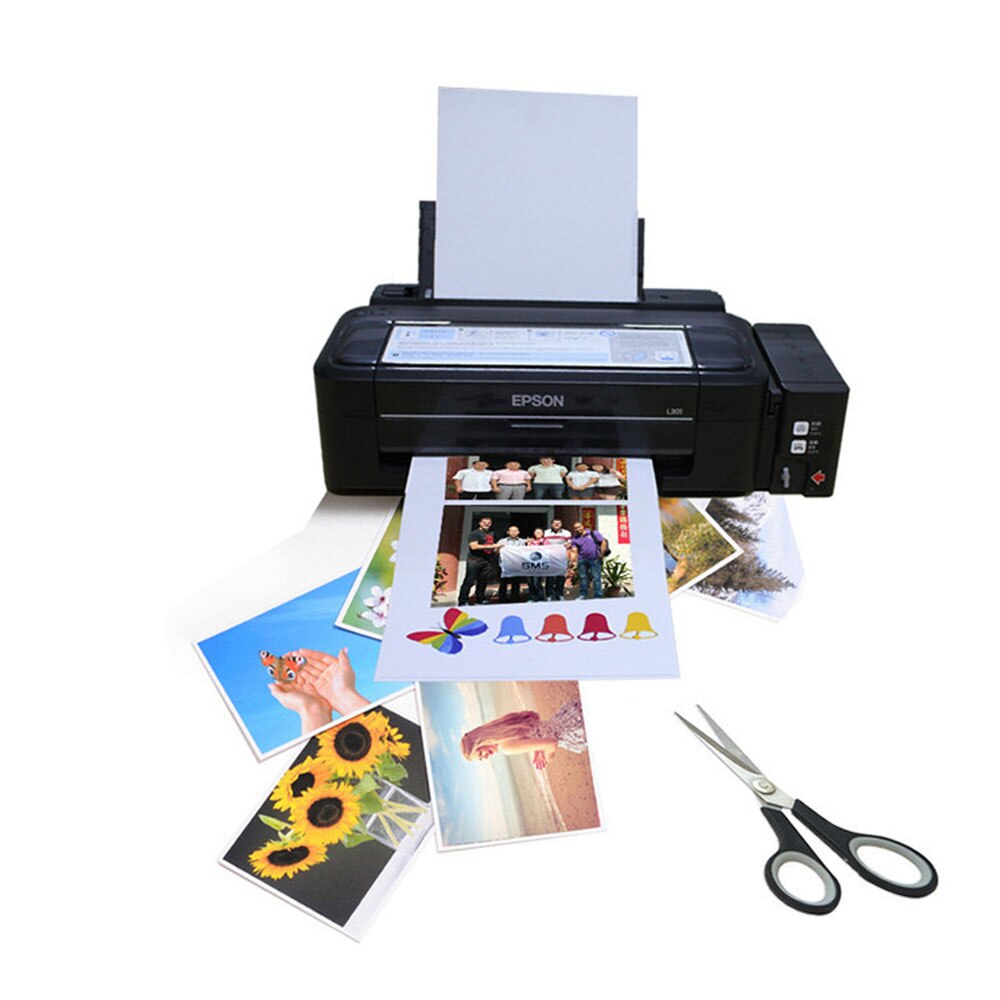 10 stk/parti  a4 magnetiske inkjet printark fotopapir mat finish magnetisk printpapir køleskab køleskab mærkat klistermærker