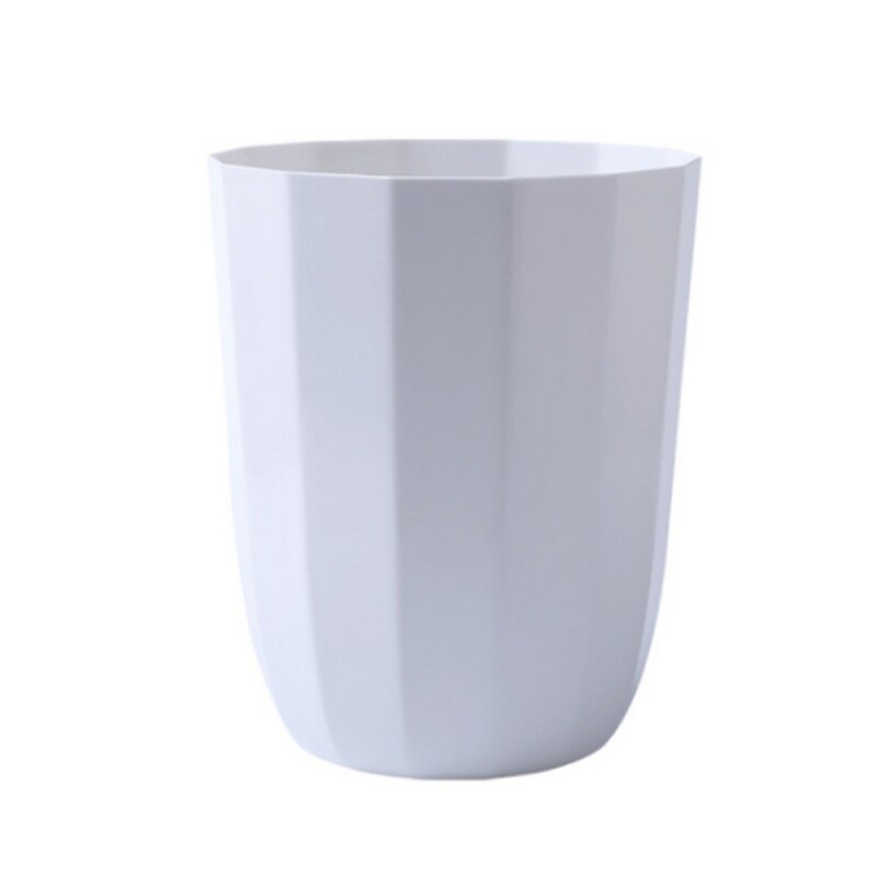 Simple Polygon Trash Can-Gray Blue Kitchen Cabinet Door Trash Garbage Bin Can Rubbish Container: A3