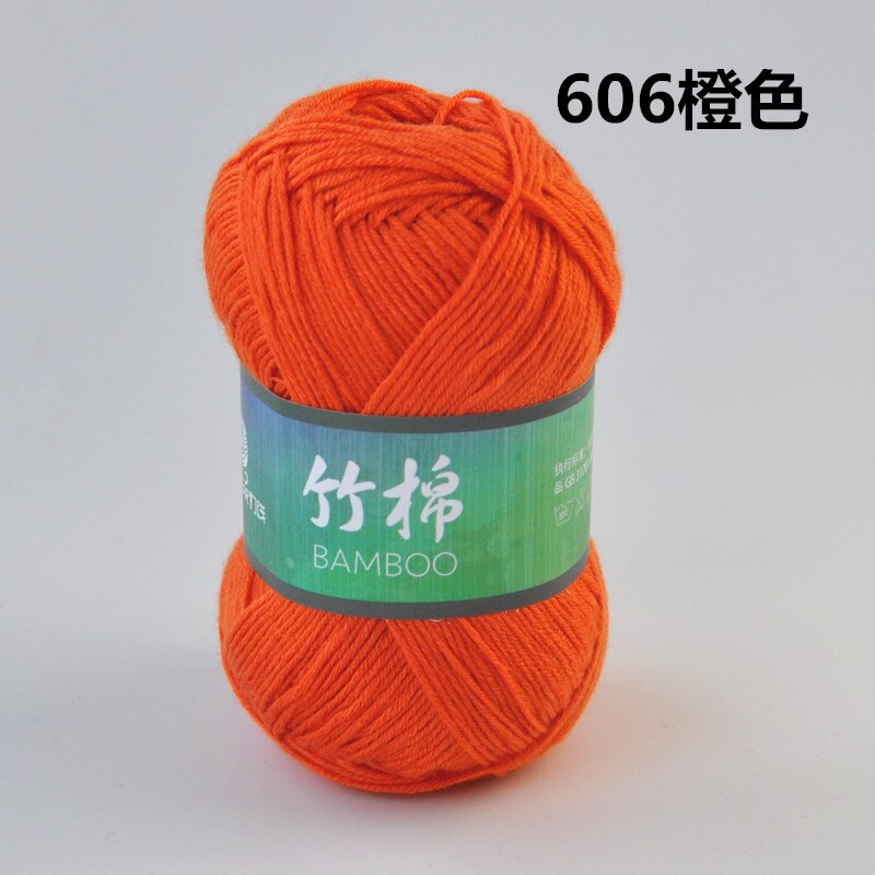 Fil de bambou doux et lisse 500g(50g * 10 pièces) | Fil de coton, fil Modal, fils de bébé Chuxian pour le tricot à la main B,: 606