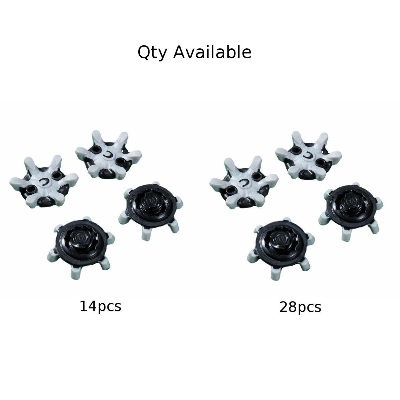 14/28Pcs Golf Shoe Spike Non-slip Quick Spike Suitable For FootJoy Universal Size 1 Inch Upgrade Replacement