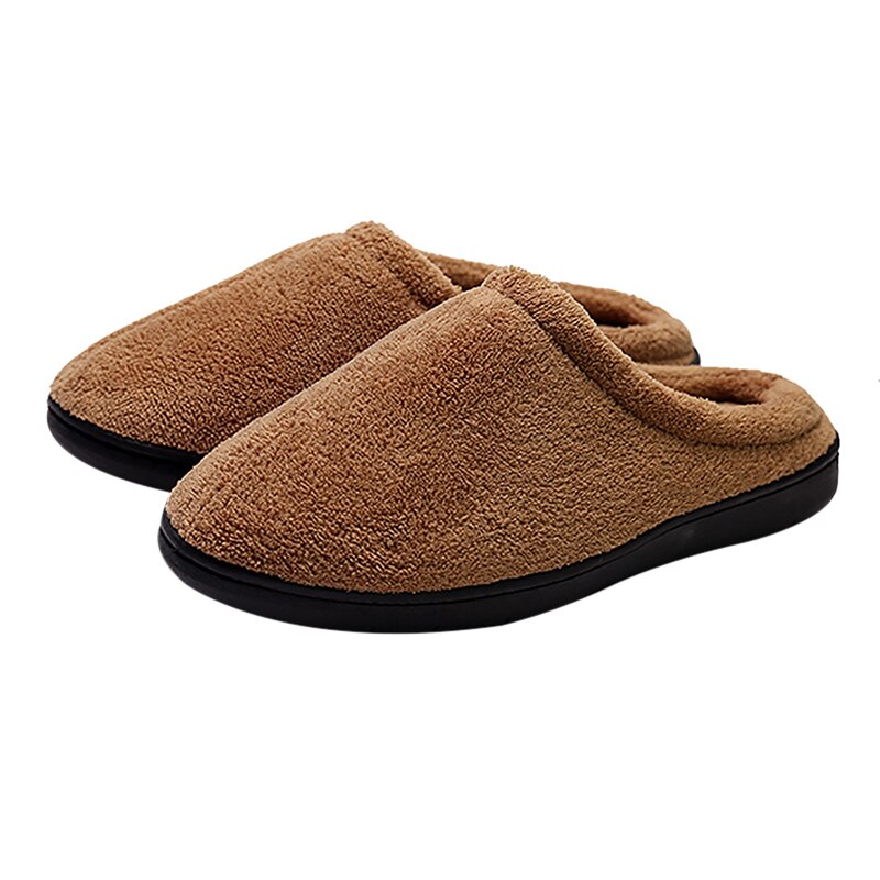 Relax Gel Slippers Memory Foam Comfy Warm Plush Slippers Home Unisex Shoes Warm Comfortable Slippers Women-WT: M