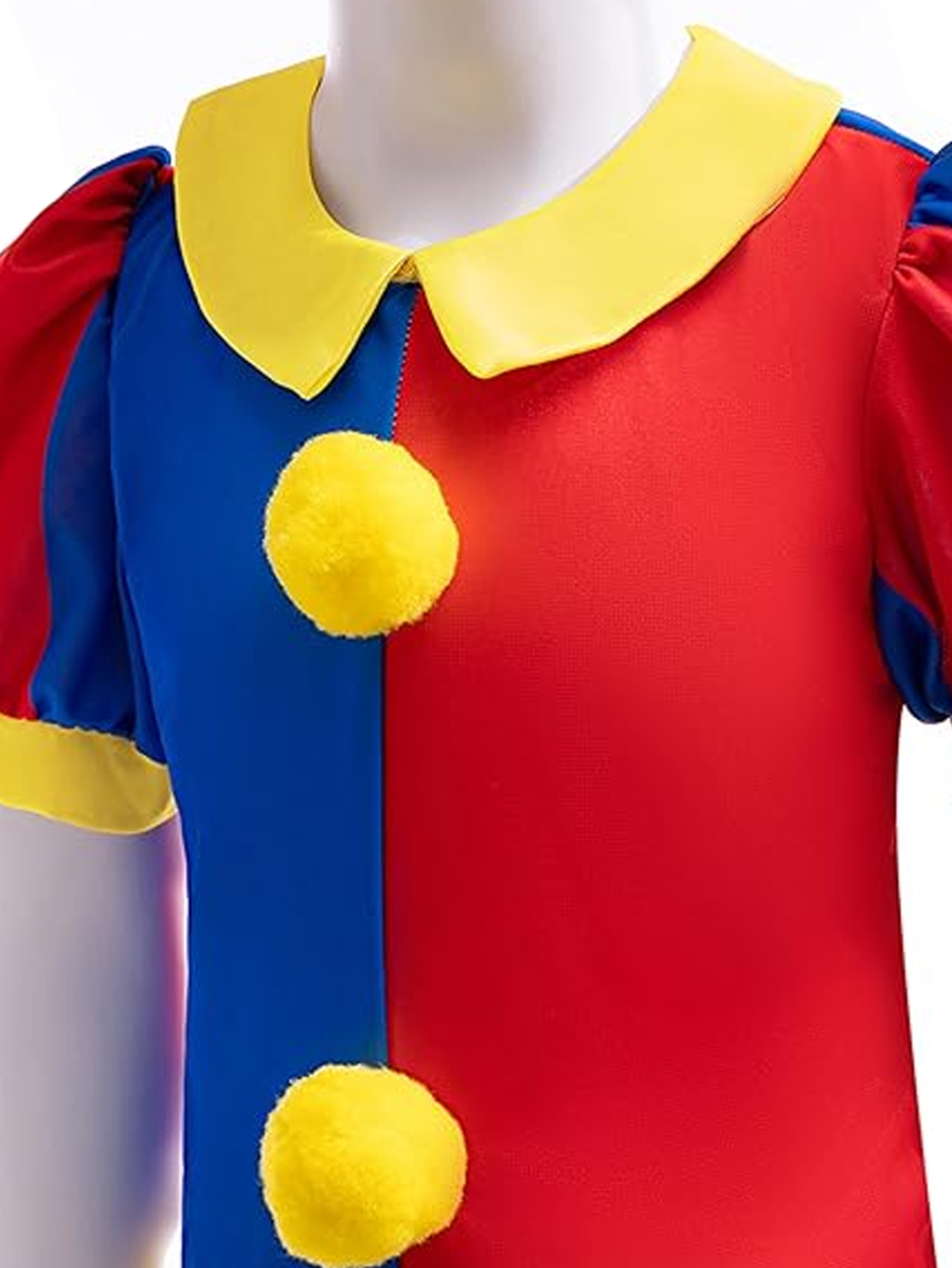 Children Clown Cosplay Costume Halloween Role Play Costumes Stage Performance Sets Girls Theme Party Skirt Suit