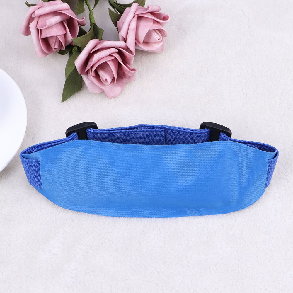 Bandeau rafraîchissant pour adultes, bandes frontales pour la fièvre, emballage de supérieure, et froid, sacs de refroidissement physique (bleu)