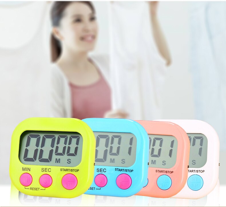 Timer clock egg timer stopwatch alarm time timer digital timer countdown timer smart widgets digital kitchen timer cooking timer