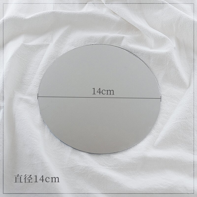 Foto Props Acryl Spiegel Reflectie Boord Reflector Fotografie Props Schieten Achtergrond Ornamenten Poseren Props: AE21Diameter 14