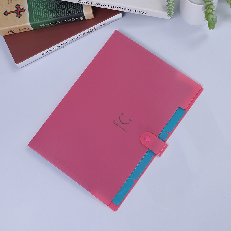 1pc Folder A4 File Document Bag Pouch Bill Folder Holder Organizer Office Supplies document organizer Binder Carpetas: RD