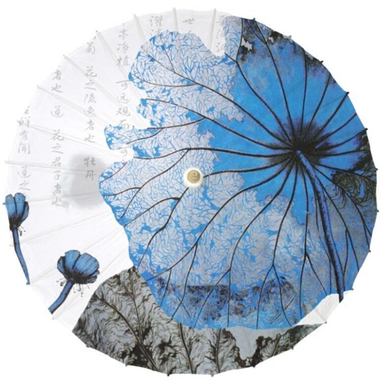 Cabilock 2er Set Öl-Papier Regenschirm Taschen - Elegante Vintage Hüllen Für Schirme