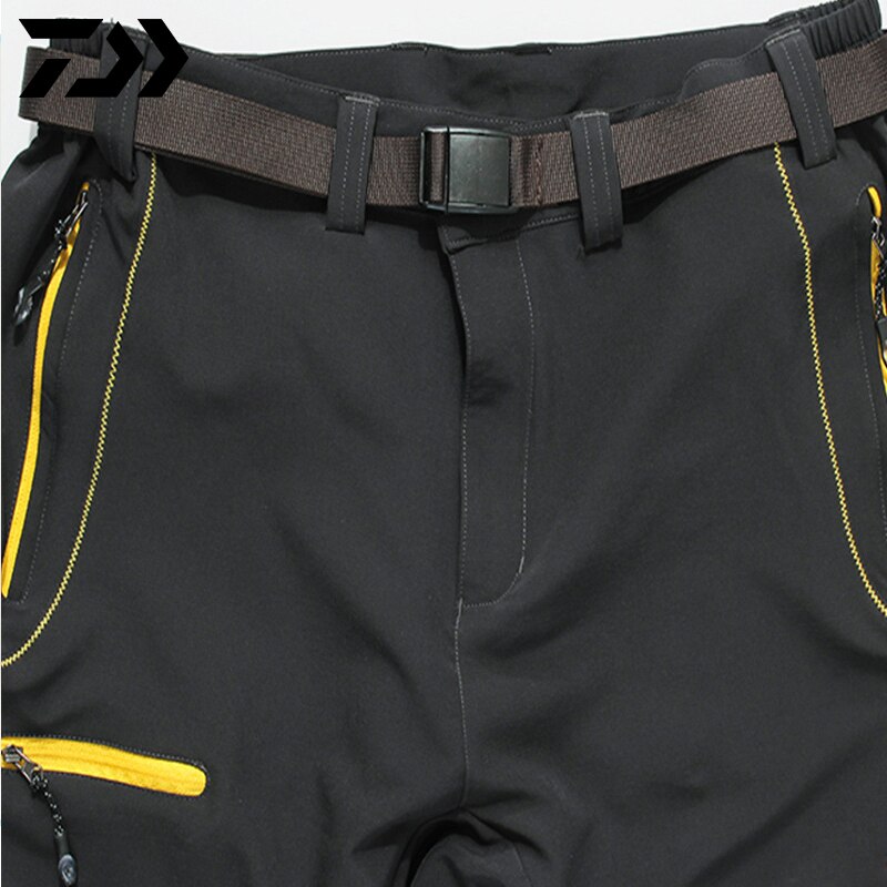 [Prêt] Daiwa hommes pantalons de pêche respirant anti-boulochage Anti-rétrécissement séchage rapide pantalons de pêche en plein air tenue de sport pantalons de randonnée